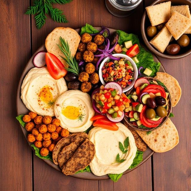 Mediterranean Mezze Platter